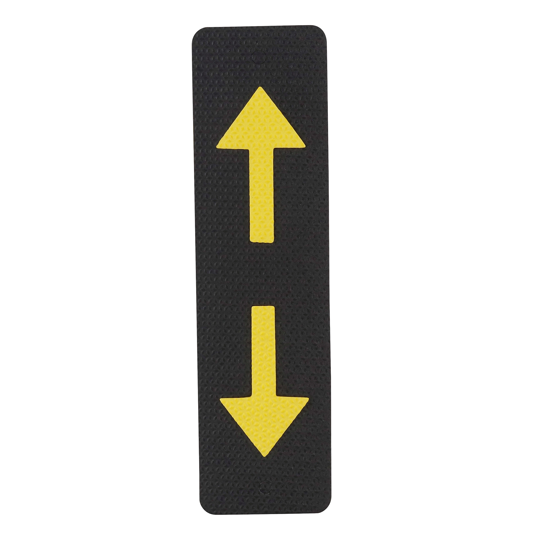 Protetor de Para-choque 31,5x8,5cm Plástico Preto e Amarelo Fixtil 1 unidade