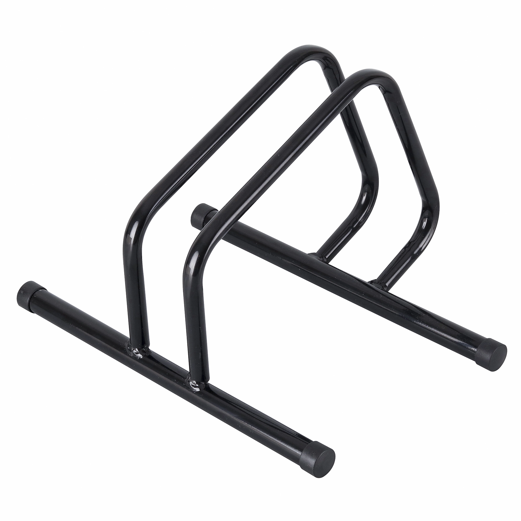 Bicicletário de Chão 35x25cm Metal Preto Fixtil 1 peça