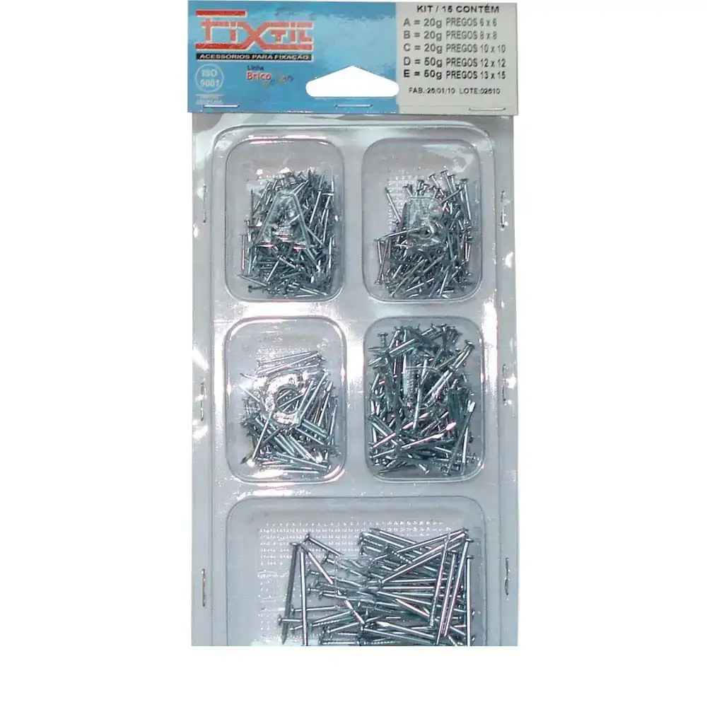Pregos Galv.fixtil K/15