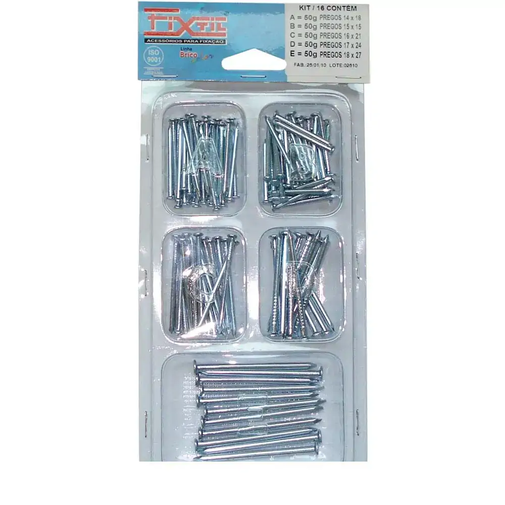 Pregos Galv.fixtil K/16