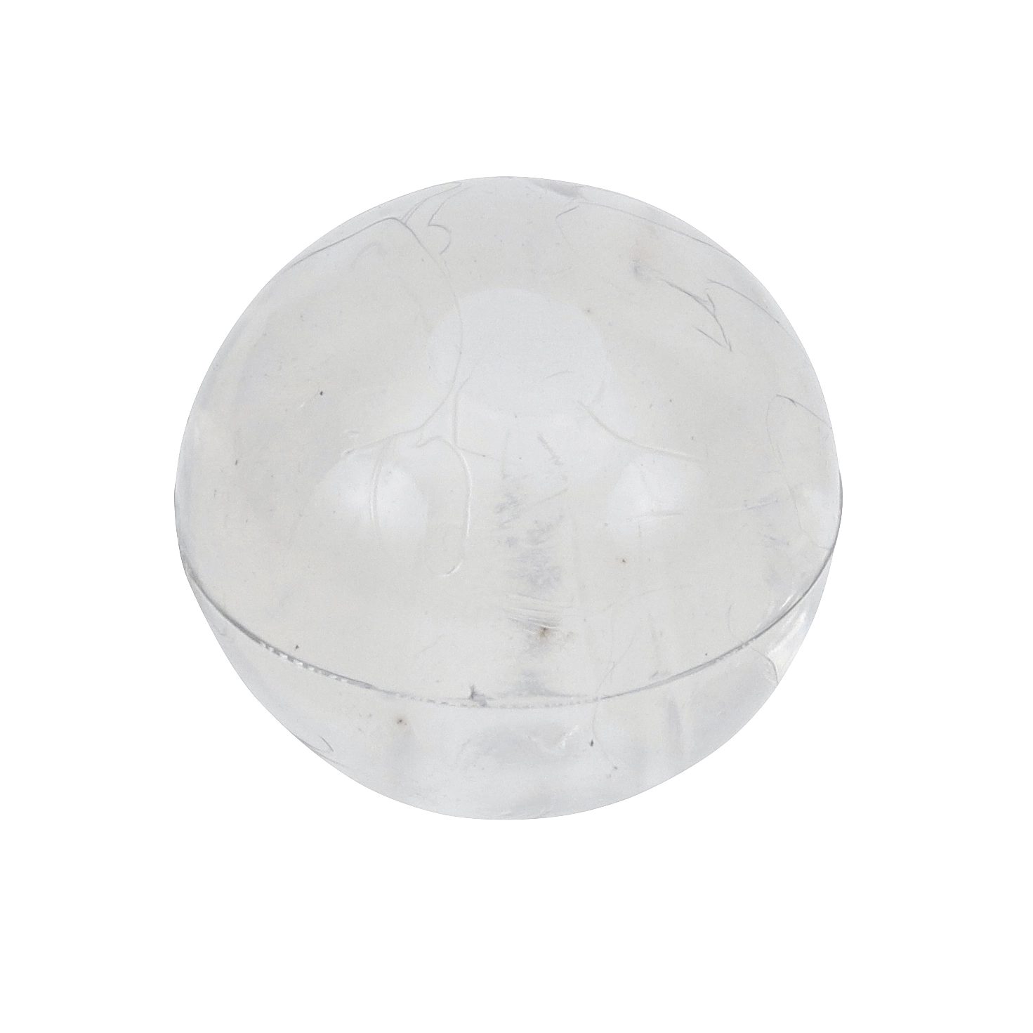 Batedor para Porta de Parafusar PVC Transparente UBAT/06 Fixtil