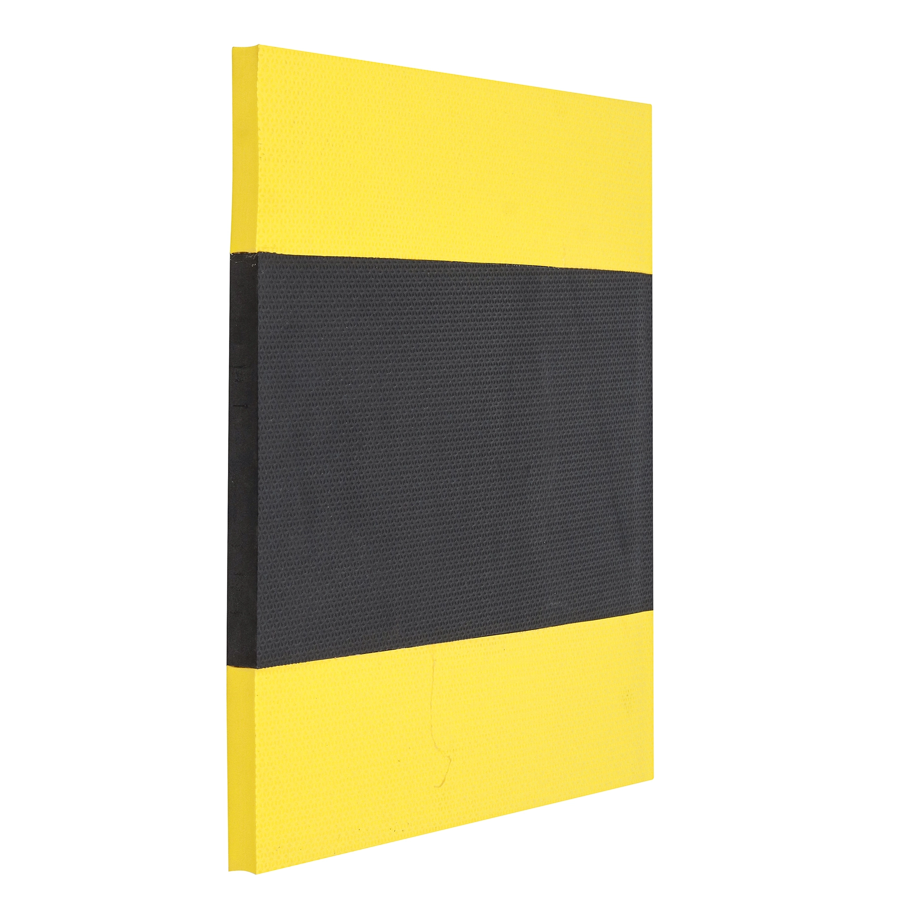 Proteção de Parede 40x40cm Plástico Preto e Amarelo Fixtil 1 unidade