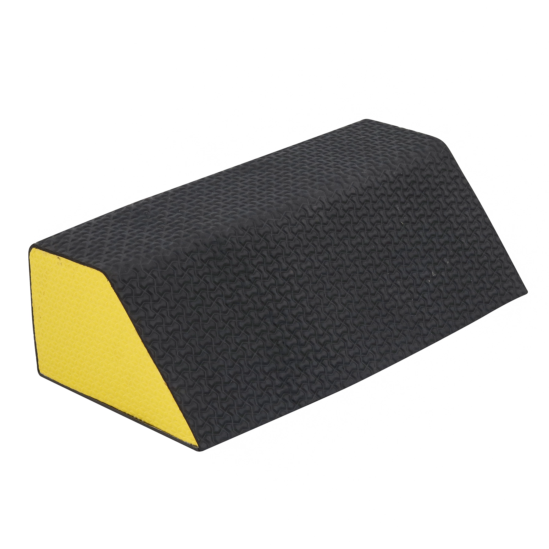 Bate-Roda 11x35cm Plástico Preto e Amarelo Fixtil 1 unidade