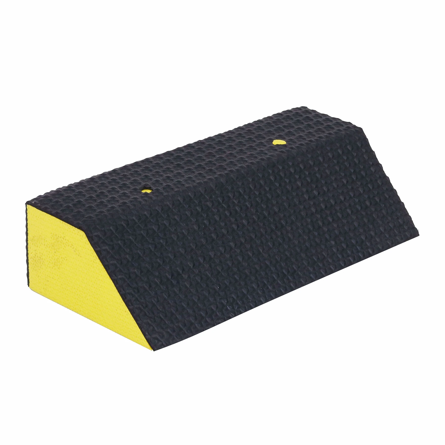 Bate Roda 35x16cm EVA Preto e Amarelo Fixtil 1 peça