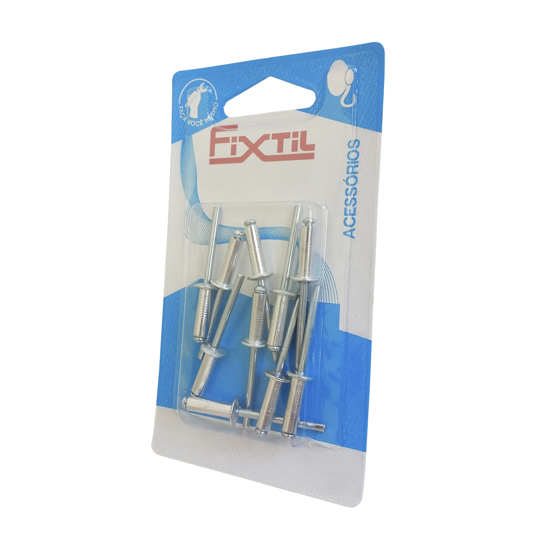 Cartela 15 Rebites 4x10mm