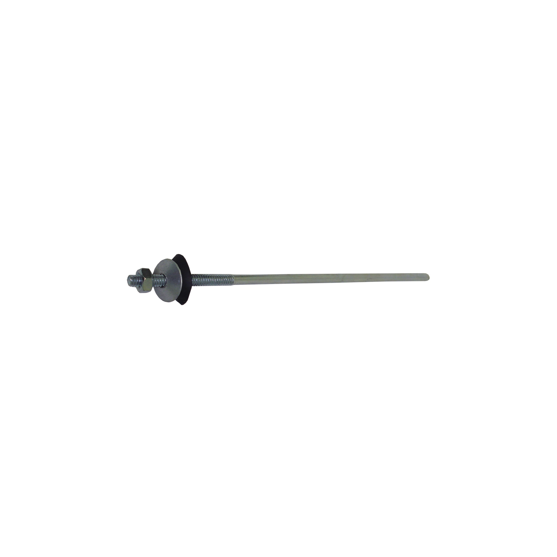 Haste Aço 35cmx1/4" com Porcas e Arruelas 4 unidades