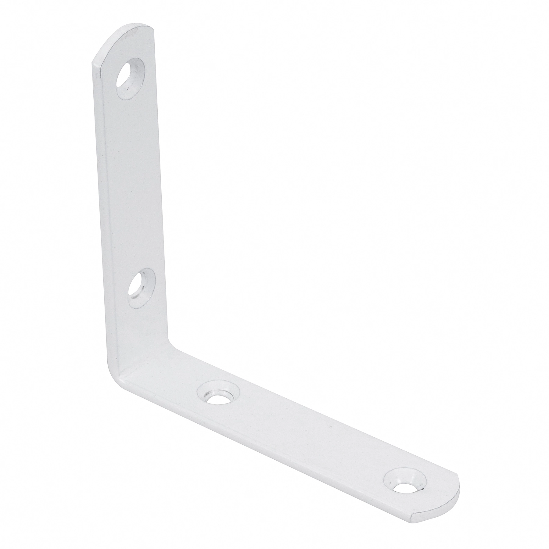 Cantoneira Abas Iguais Aço 88,9x88,9mm Branco 1 peça