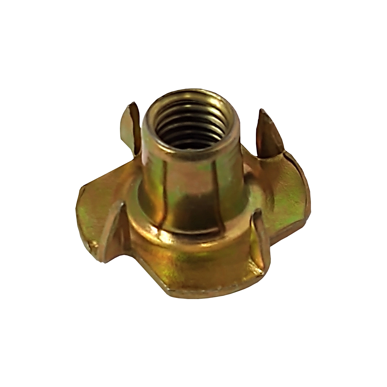 Porca Garra 3/16"x9mm Zincado 8 peças