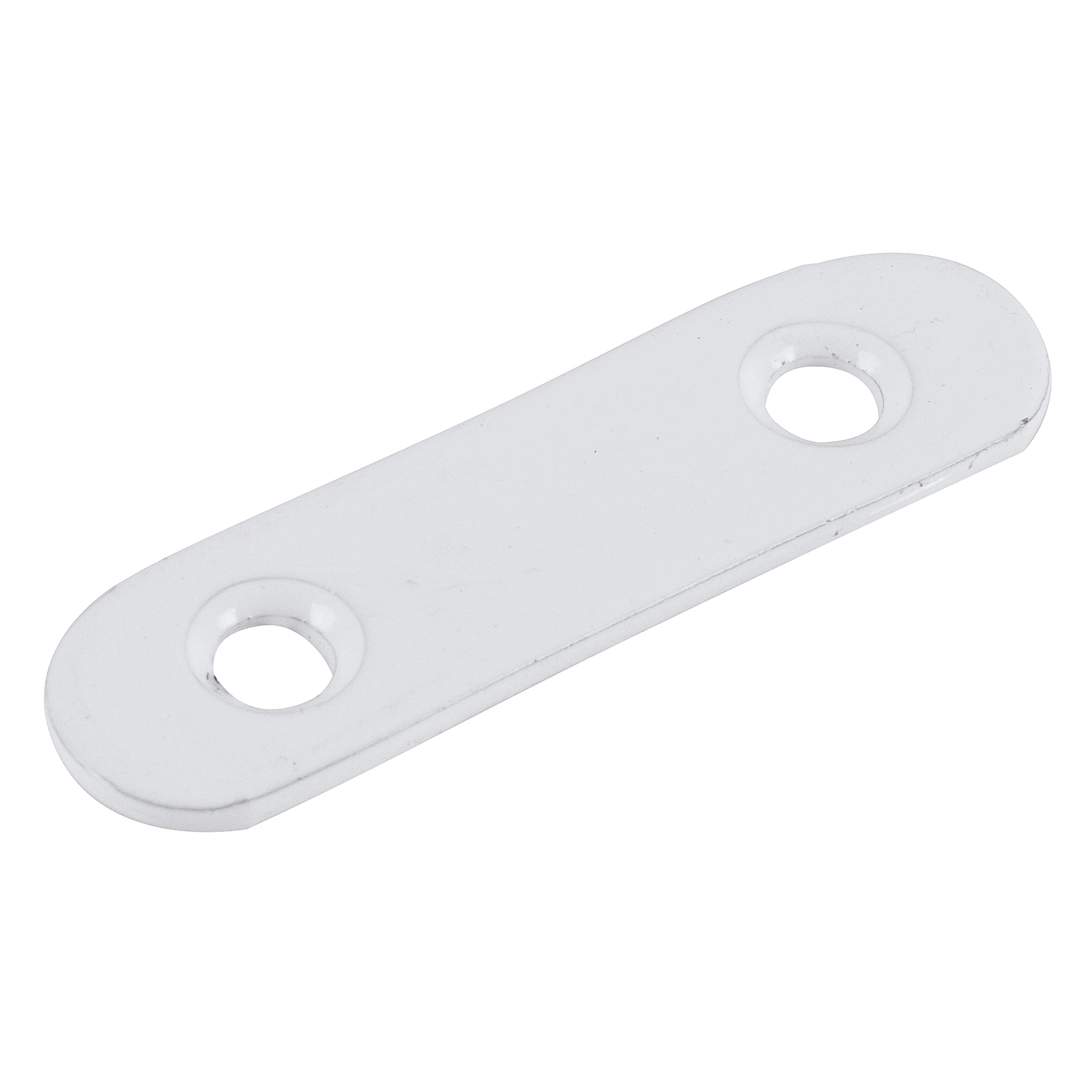União Chata Aço 47,6mm Branco 1 peça