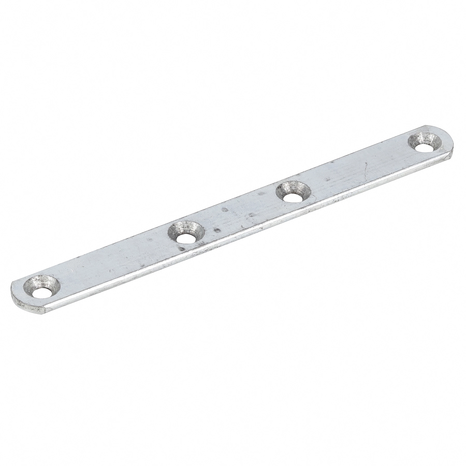 União Chata Aço 148mm Branco 1 peça