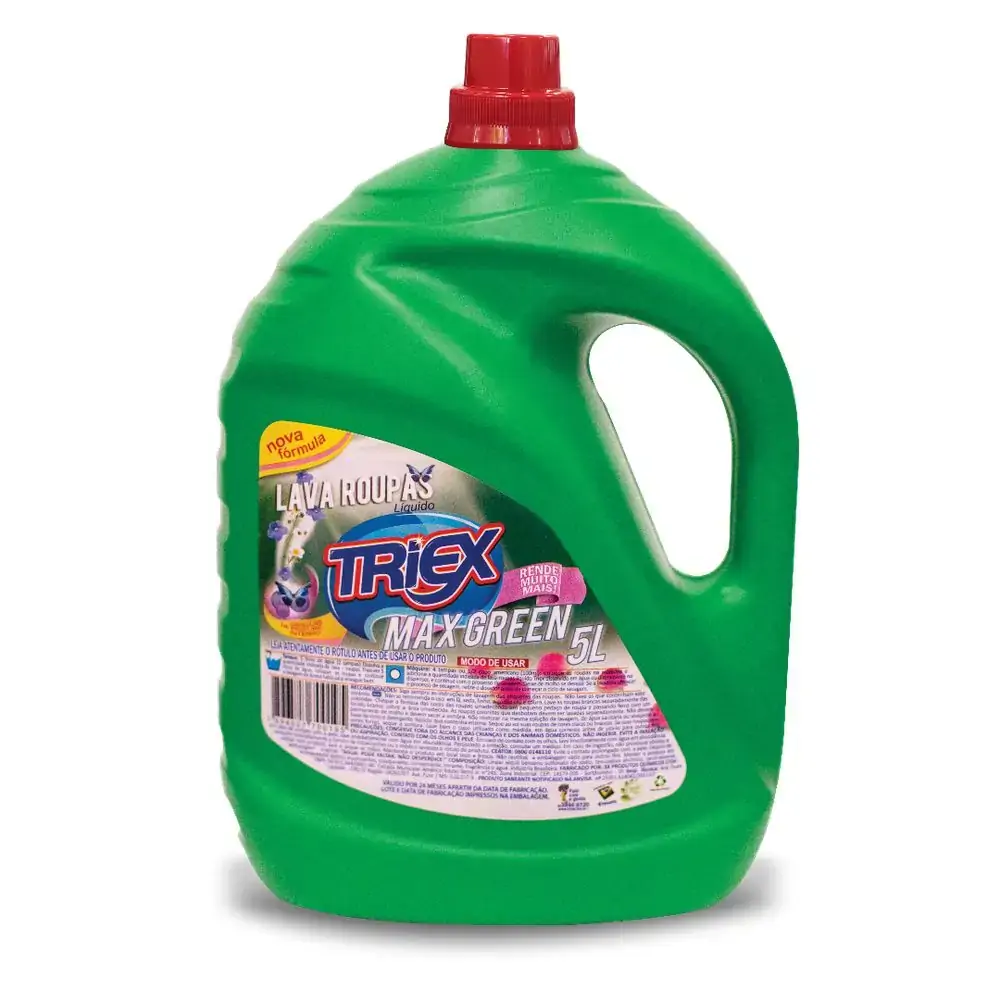 Lava Roupas Triex Max Green 5lt