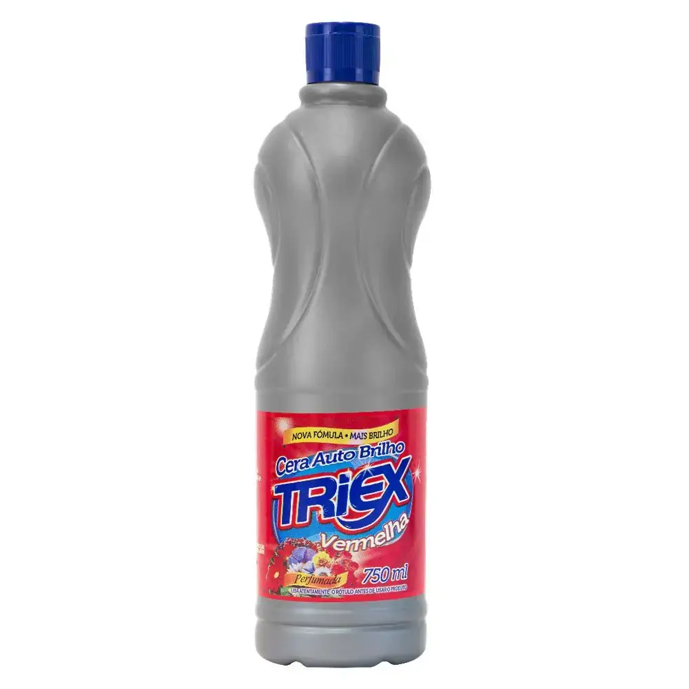 Cera Liq Auto Brilho 750ml Vermelho