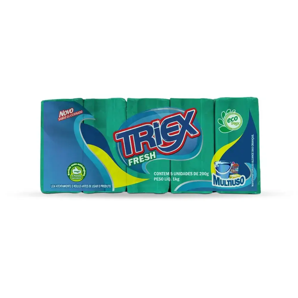 Sabao Ped Triex 5x200g Fresh