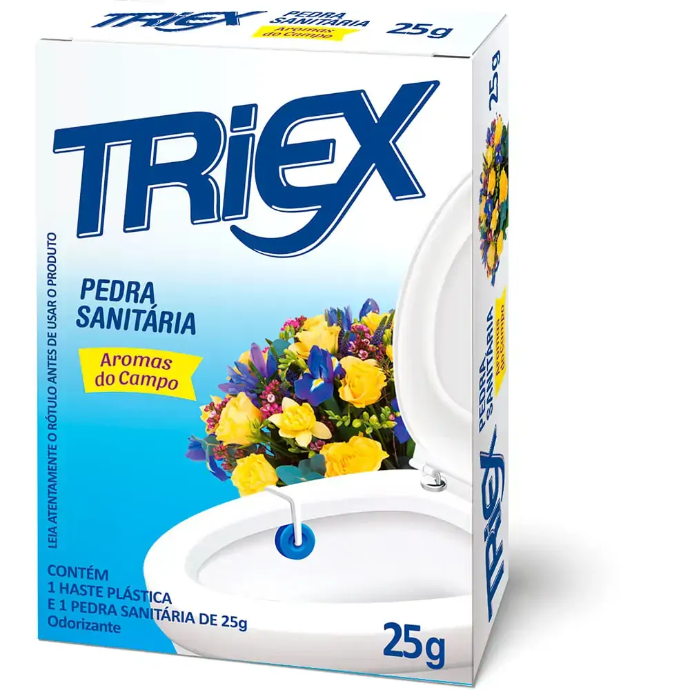 Pedra Sanitaria Triex 25g Aromas Do Campo