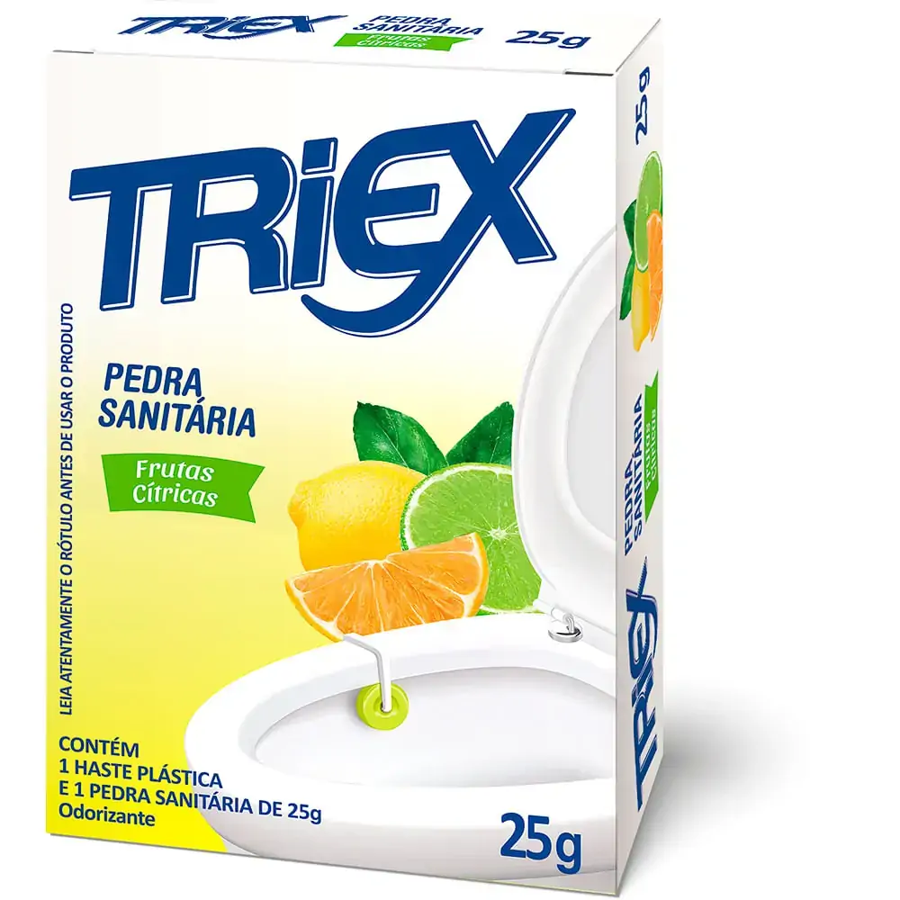 Pedra Sanitaria Triex 25g Frutas Citricas