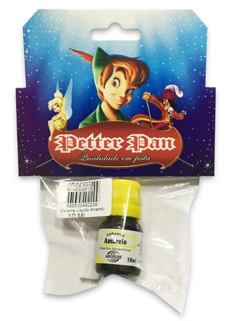 Corante P Bolo Liquido Amarelo 10ml