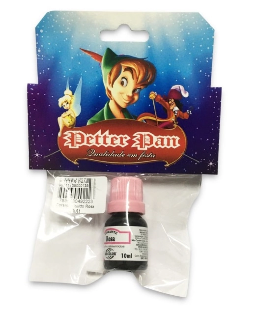 Corante P Bolo Liquido Rosa 10ml