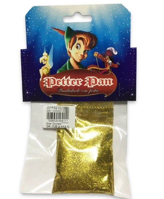 Gliter Dourado Petter Pan 25gr