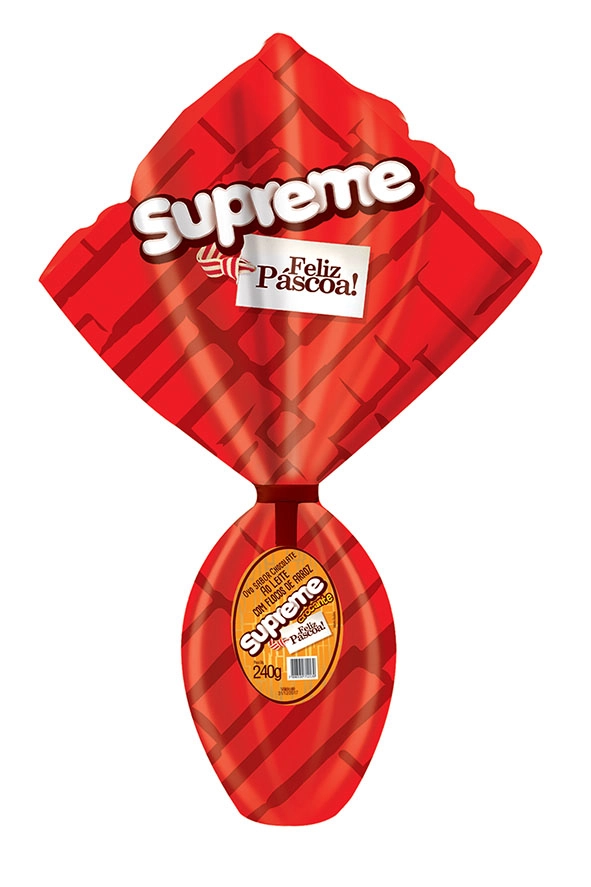 Ovo Pascoa Supreme 240g Crocante