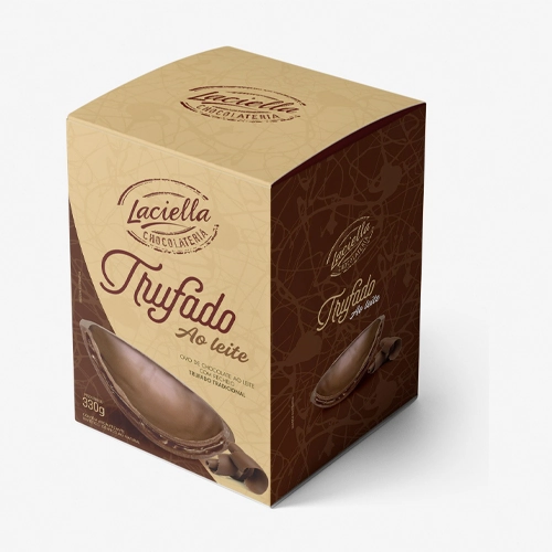 Ovo De Pascoa Laciella 400gr Trufado Tradicional