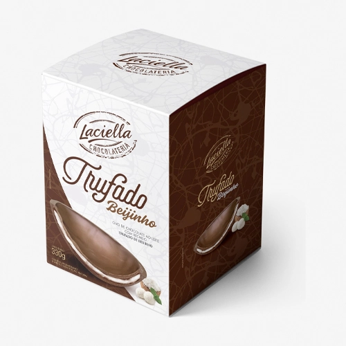 Ovo De Pascoa Laciella 400gr Trufado Brigadeiro