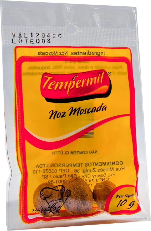 Noz Moscada Bola Tempermil 10g