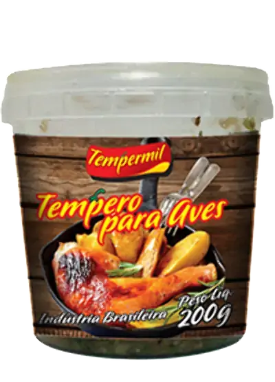 Tempero P/aves Tempermil