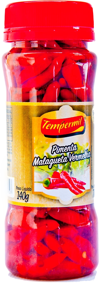 Pimenta Malagueta Tempermil 70g Vermelha