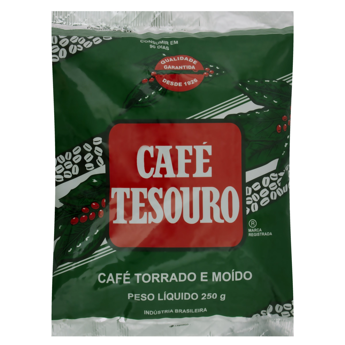 Café Torrado E Moído Tesouro Pacote 250g