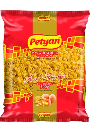 Macarrao Semola Com Ovos Ave Maria Petyan 500gr