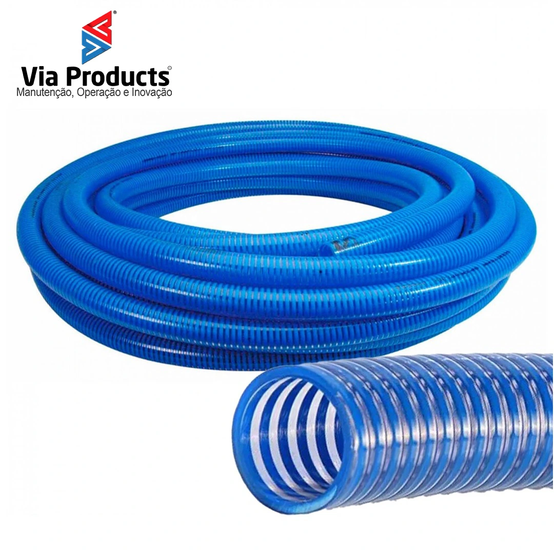 Mangueira Sucção Azul 1.1/2" Isal 10m