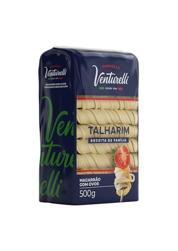 Macarrão Com Ovos Caseiro Talharim Famiglia Venturelli Pacote 500g
