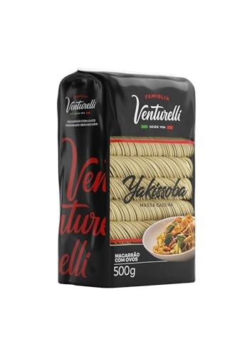 Macarrão Com Ovos Caseiro Yakissoba Famiglia Venturelli Pacote 500g
