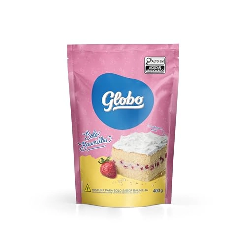 Mistura Para Bolo Baunilha Globo Sachê 400g
