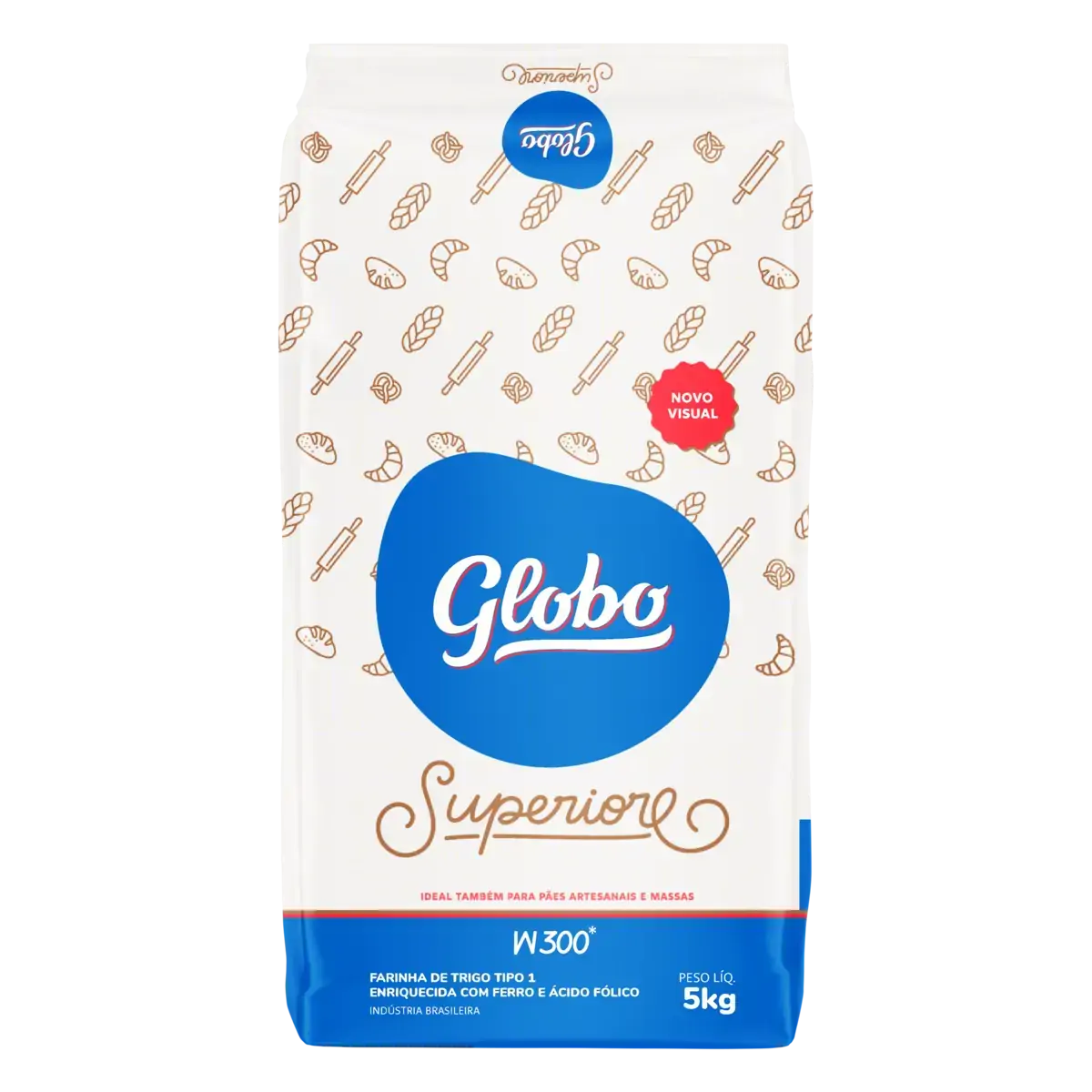 Farinha De Trigo Tipo 1 Globo Superiore Pacote 5kg