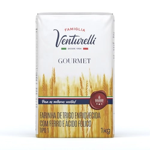 Farinha De Trigo Tipo 1 Famiglia Venturelli Gourmet Pacote 1kg