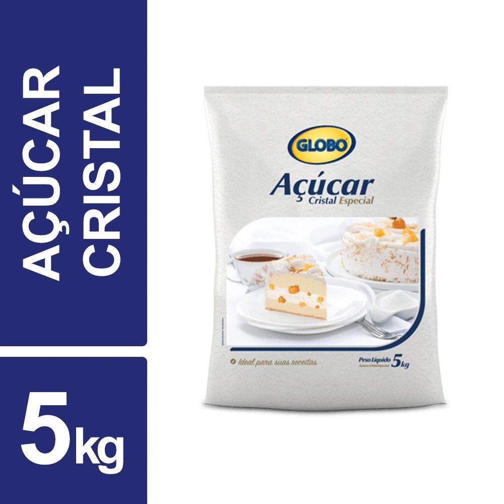 Acucar Cristal Globo 5kg