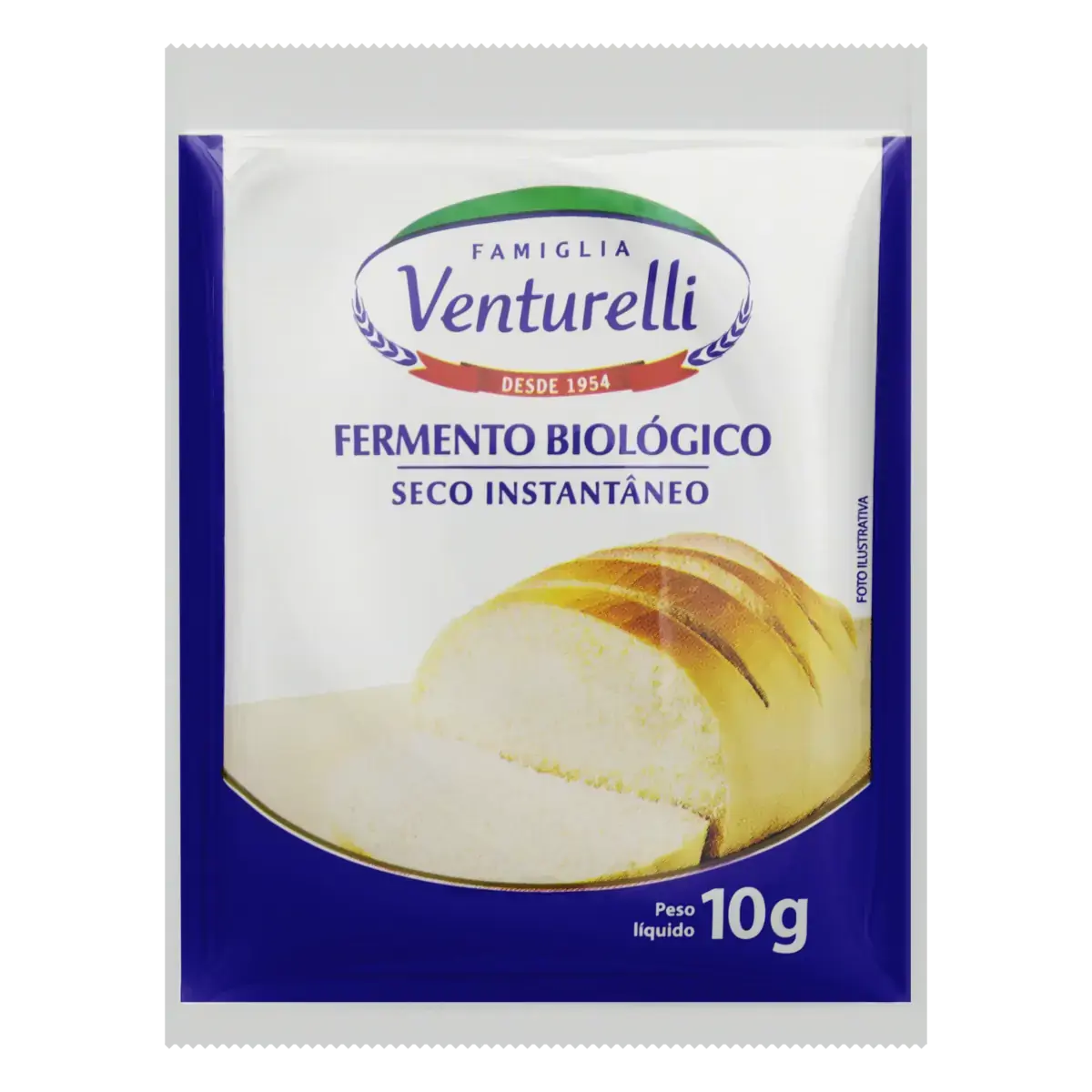 Fermento Biológico Seco Instantâneo Famiglia Venturelli Envelope 10g