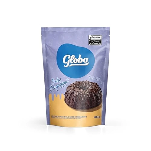 Mistura Para Bolo Brigadeiro Globo Sachê 400g