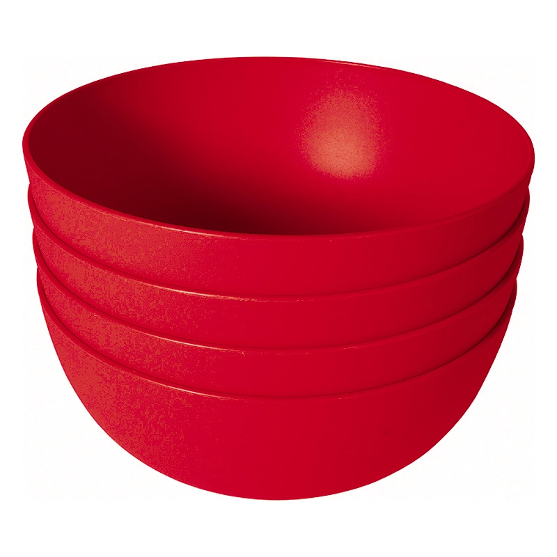 Conj 04 Bowl G 1.100ml Vermelho Bo01q4 05 Sao Bernardo