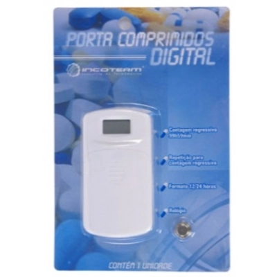 Porta Comprimidos Digital Incoterm