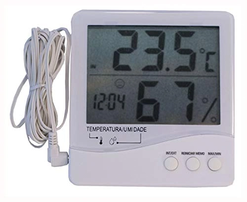 Termohigro Dig/cabo Temp Umidade