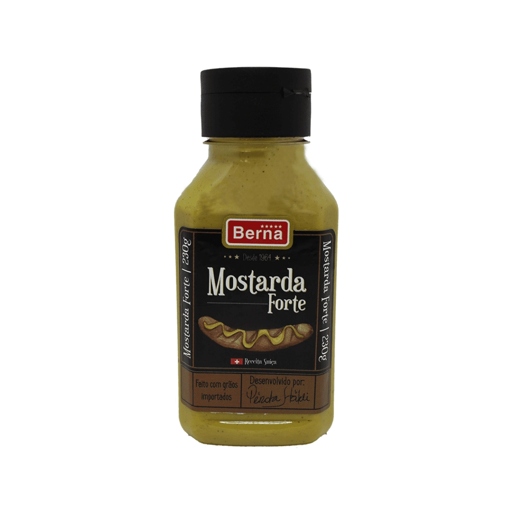 Mostarda Berna 230g Forte