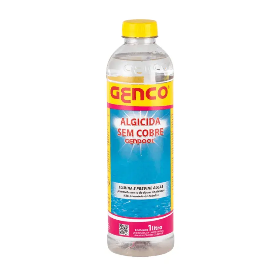 Genpool Algicida De Choque E Manutenção 1 Litro - Genco