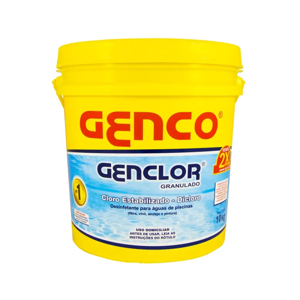 Granulado Cloro Estabilizado Genco 10kg