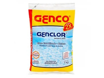 Cloro Granulado Genclor Estabilizado Genco 1kg