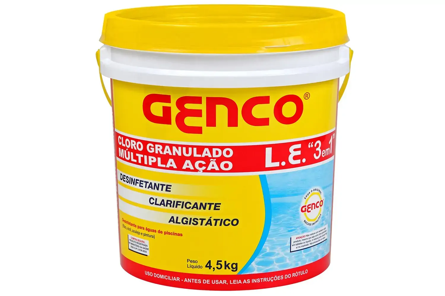 Cloro Gran.4,5kg Ref: 405247