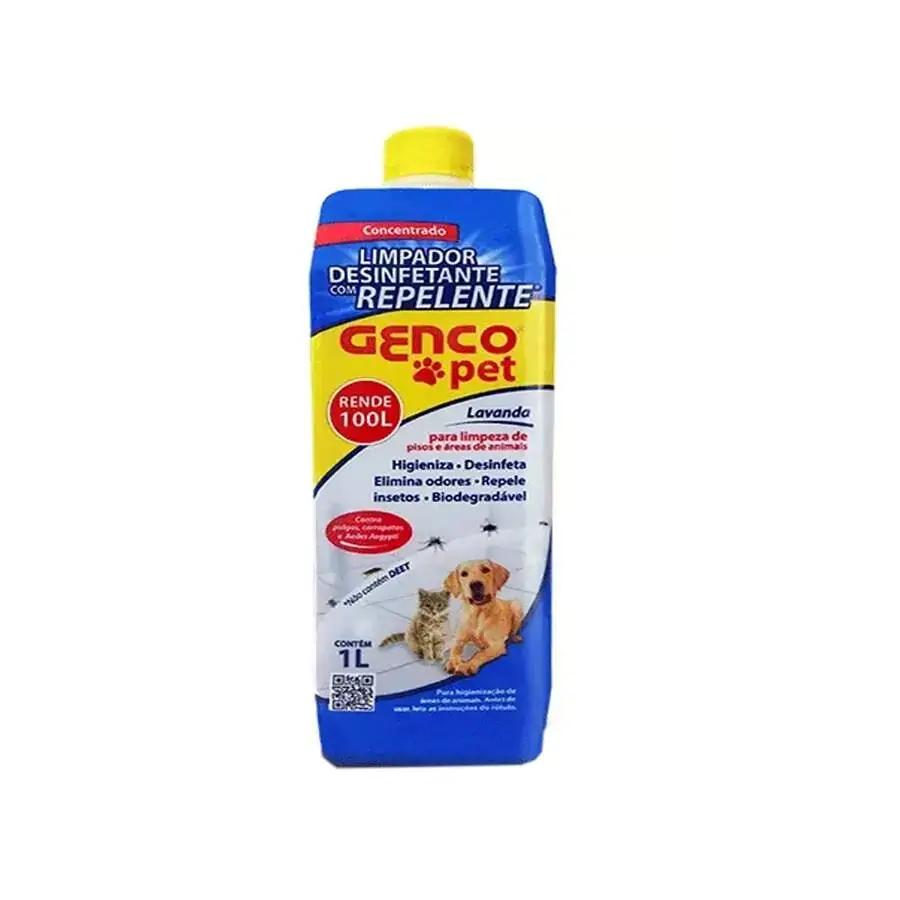 Desinfetante Repelente Genco Pet 1l