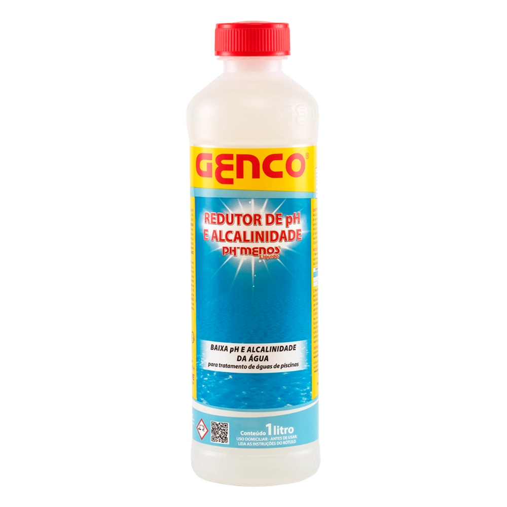 Ph Menos Liq Redutor Ph Alcalinizado Genco 1l