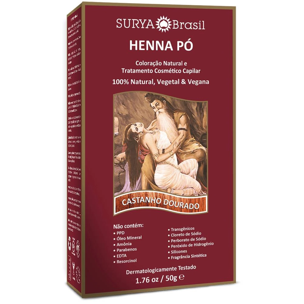 Po Surya Henna Color Natural C Dour